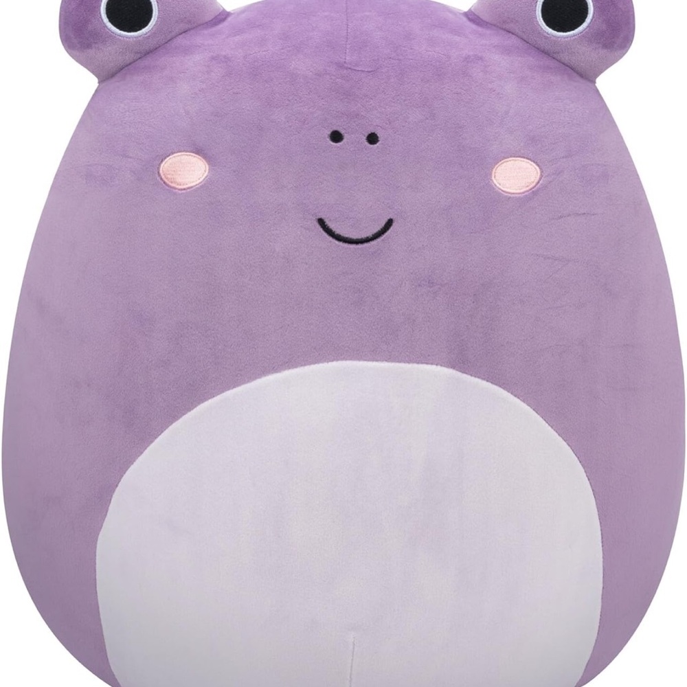 Squishmallows Purple Toad Plush Toy